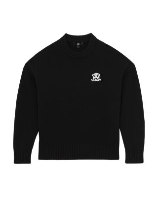 Archibald Motif Crewneck Jumper Sweater