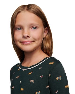 Unisex Printed Long Sleeve PJ Set - Little Kid, Big Kid