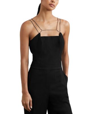 Olara Chain Detail Jumpsuit