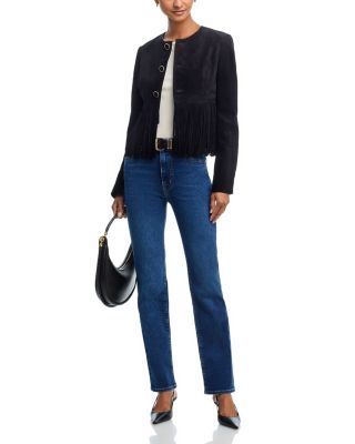 The Pencil High Rise Slim Straight Jeans in Femma