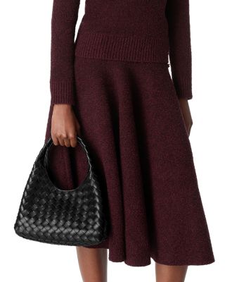 Campana Small Intrecciato Leather Shoulder Bag