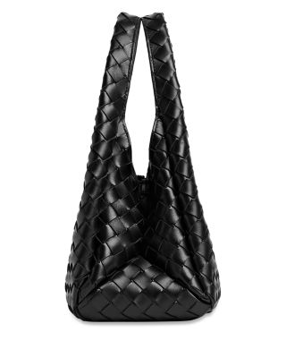 Campana Small Intrecciato Leather Shoulder Bag