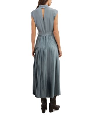 Ania Pleated Skirt Midi Dress
