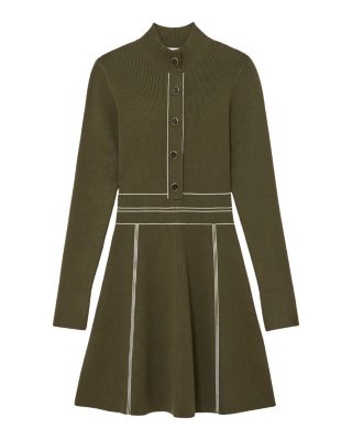 Alex Stitch Detail Minidress