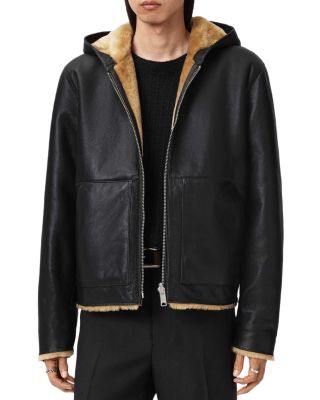 Mostyn Shearling Reversible Bomber Jacket