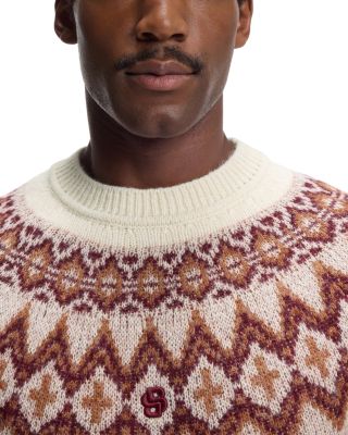 Hisle Relaxed Fit Fair Isle Sweater