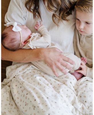  Minky Stretch Receiving Blanket - Baby