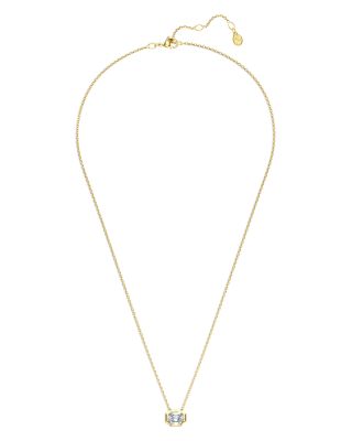 Octagon Certified Lab Grown Diamond Pendant Necklace, 15.87-17.87&amp;quot;