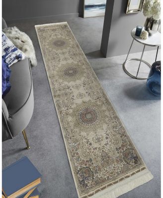 MINK HOME Majestic Elegance Tabriz Runner Area Rug, 2'3" x 10'