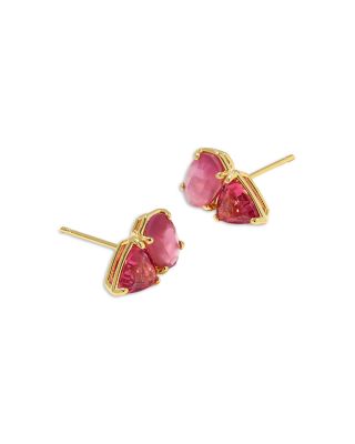 Malachite & Nano Gem Tatum Stud Earrings