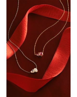 Malachite & Nano Gem Tatum Pendant Necklace, 19-22"