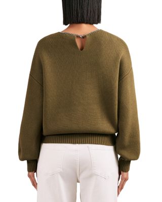 Nadia Chain Trim Sweater