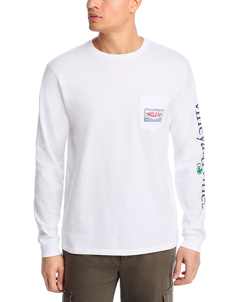 Vineyard Vines Men's Logo Long Sleeve Shirt