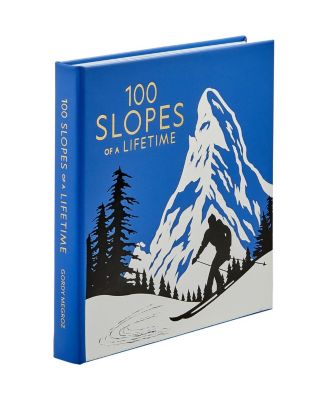  100 Slopes of a Lifetime Leather Bound Book