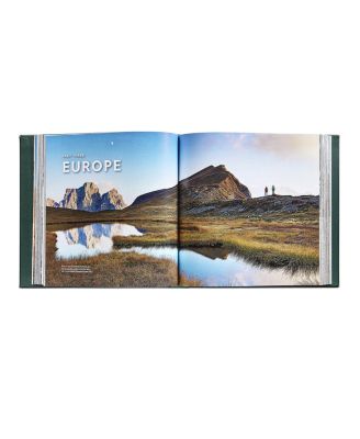  100 Hikes of a Lifetime Leather Bound Book