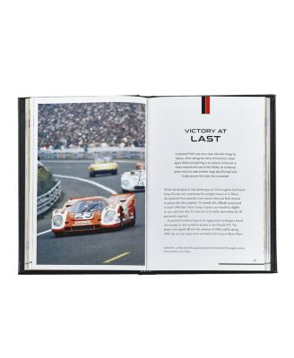 The Story of Porsche Leather Bound Book
