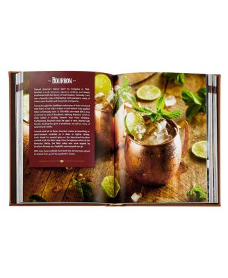  Whiskey Cocktails Leather Bound Book