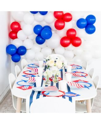 Solid Shade Colors Paper Party Cups, Set of 8