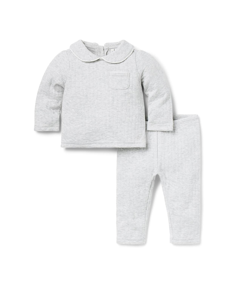 Janie and Jack Boys' Quilted Matching Set - Baby