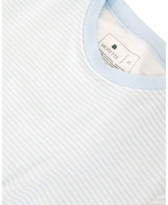  Boys' Seaside Stripe Little Lounger Bamboo Sweatsuit - Baby, Little Kid