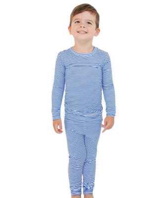  Boys' Cobalt Stripe Pajama Set - Baby, Little Kid