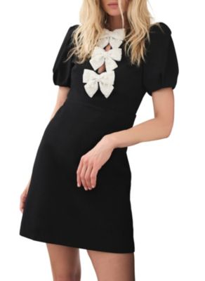 Women's Bow Detail Mini Dress