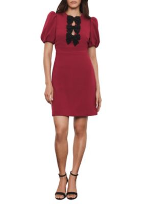 Women's Bow Detail Mini Dress