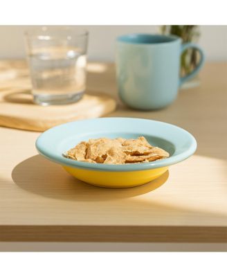 Enamel Dinner Bowl, Set of 4