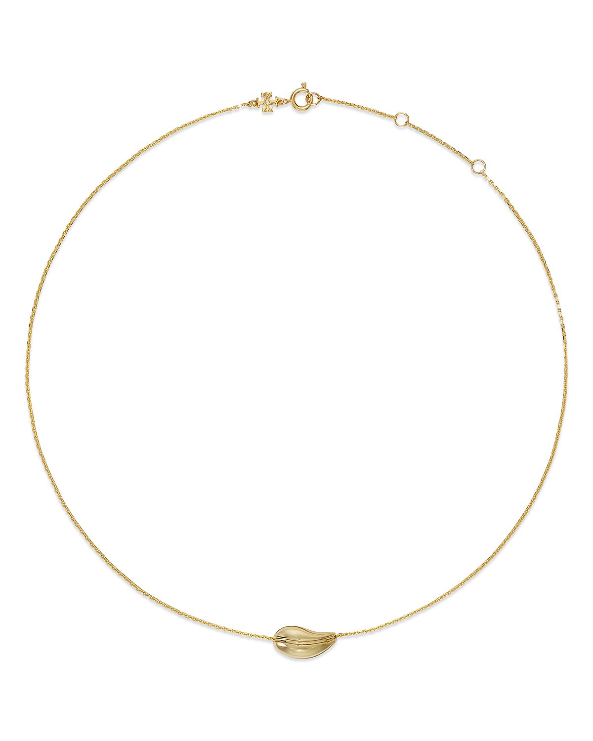 Tory Burch Wave Pendant Necklace
