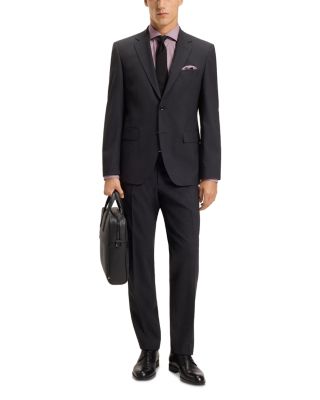 Hank Spread Collar Slim Fit Dress Shirt