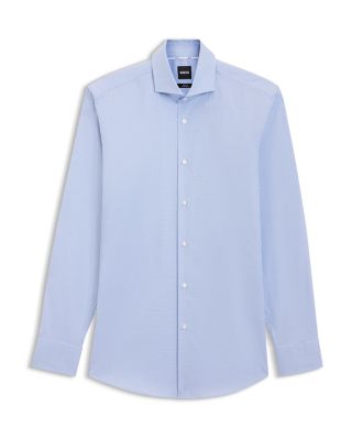 Hank Spread Collar Slim Fit Dress Shirt