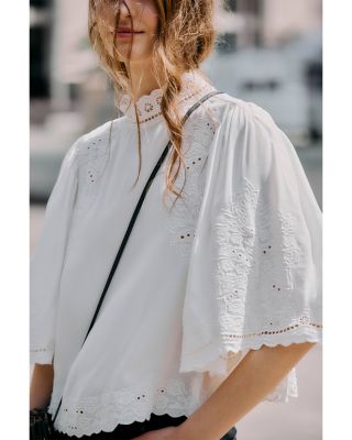 Eyelet Top