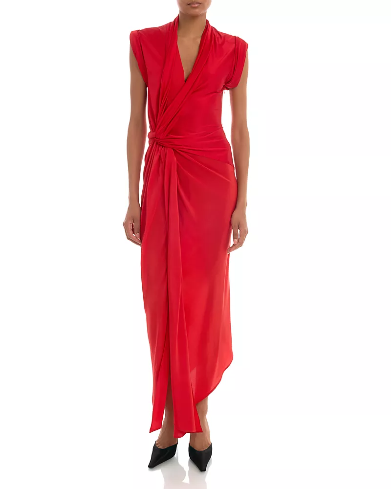 Victoria Beckham Asymmetric Twist Dress