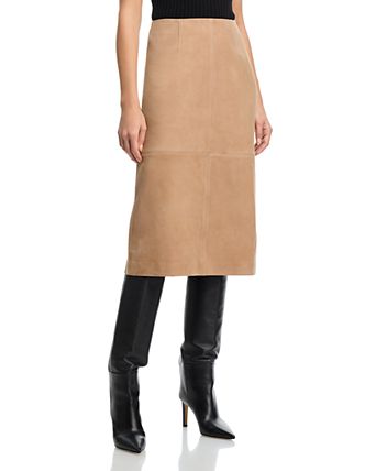 Harriso Desert Leather Skirt