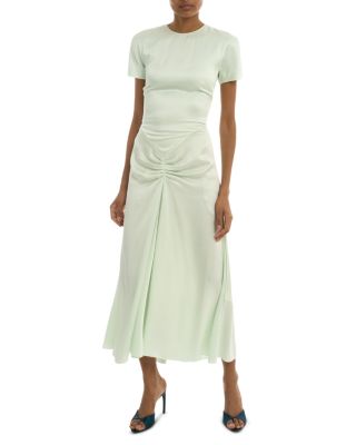 Gathered T-Shirt Midi Dress