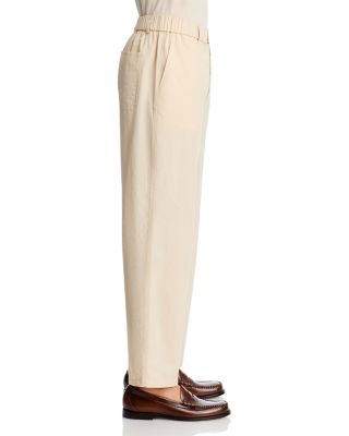 Relaxed Fit Cotton Trousers