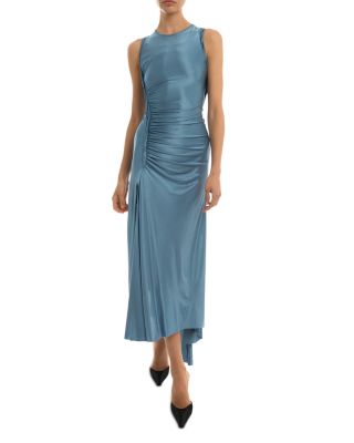 Sleeveless Twist Midi Dress