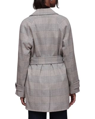 Knit Jacquard Topper Coat