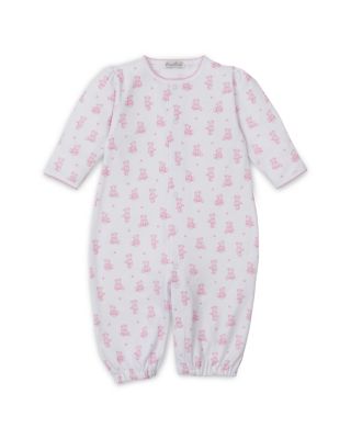 Girls' Bear Print Convertible Gown - Baby