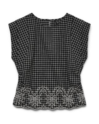 Olga Round Neck Sleeveless Top