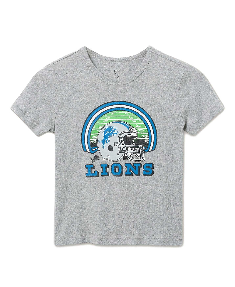 Junk Food Clothing Unisex Nfl Detroit Lions Game Time Tee - Little Kid, Big Kid