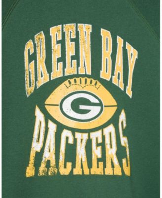 Unisex NFL Green Bay Packers Hot Route Raglan Fleece - Little Kid, Big Kid