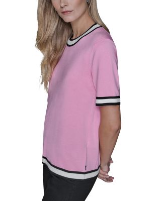 Short Sleeve Knit Top