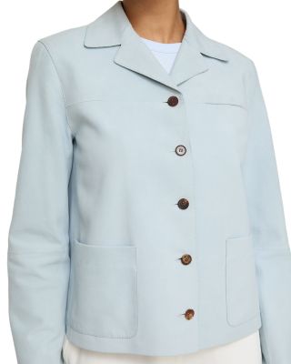 Notch Lapel Patch Pocket Jacket