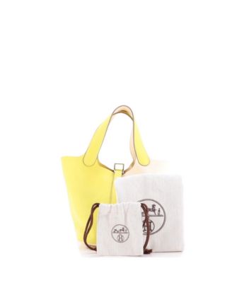 PM Picotin Lock Bag Bicolor Clemence