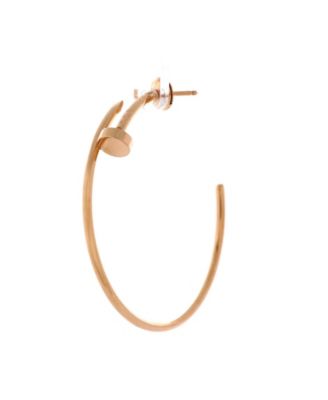  XL Juste un Clou Hoop Earrings 18K Rose Gold