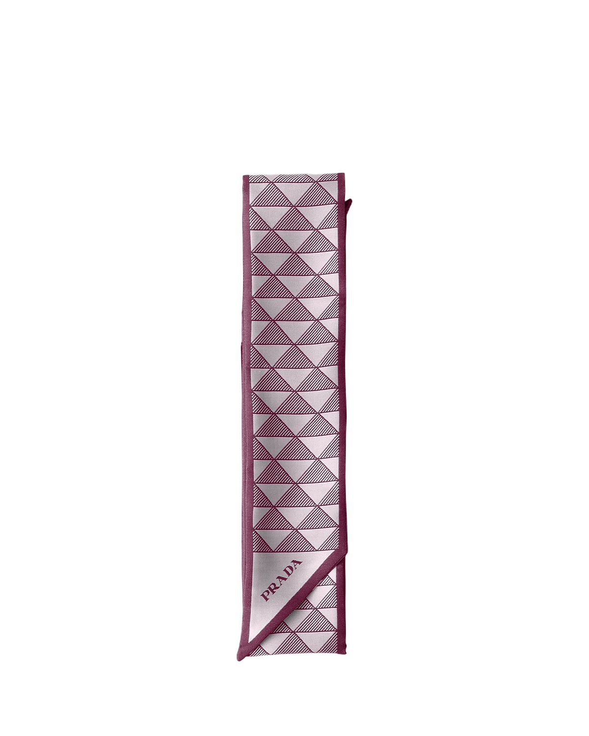 Prada Jacquard Silk Tie