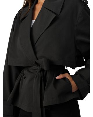 The Liz Cropped Trench Coat