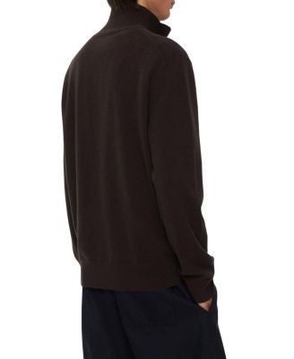 Cashmere Blend Quarter Zip Sweater