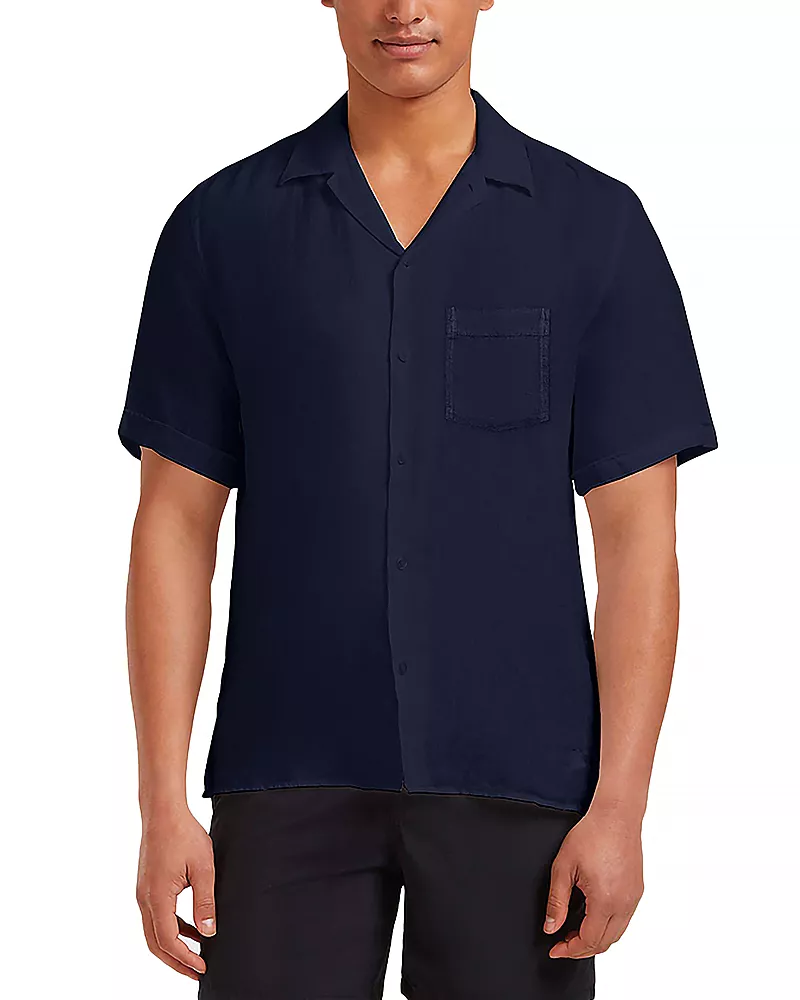 Vilebrequin Bowling Linen Shirt